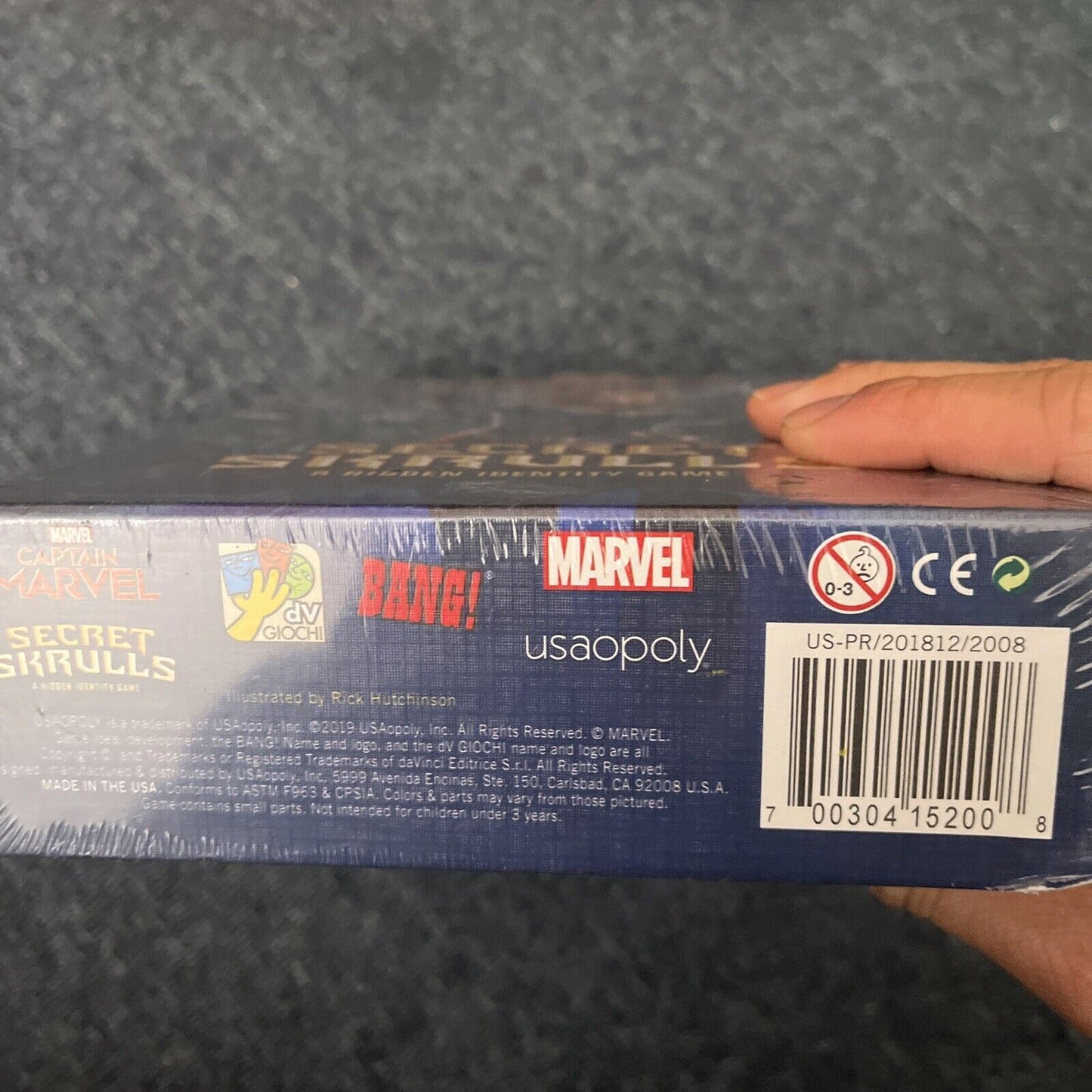 *New Sealed* Captain Marvel Secret Skrulls - A Hidden Identity Game