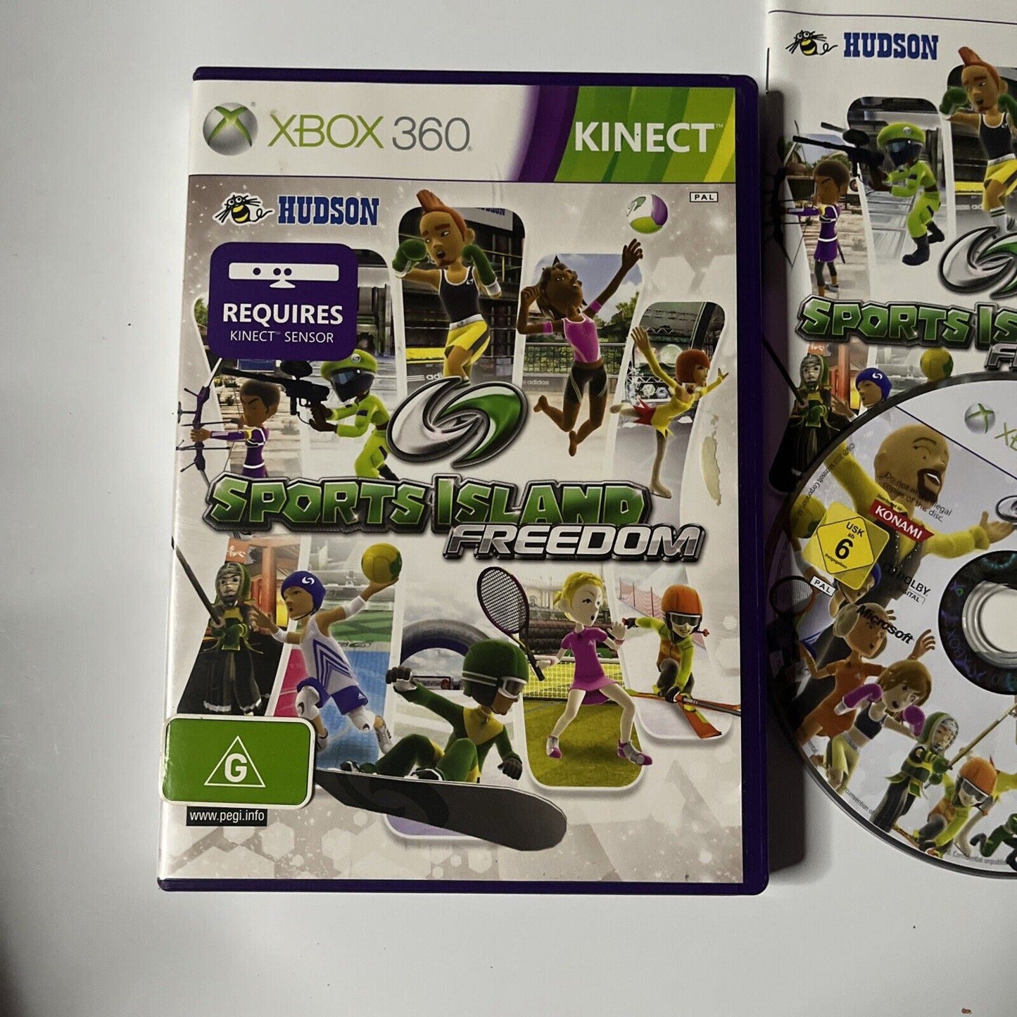 Sports Island Freedom - Xbox 360 Kinect With Manual PAL