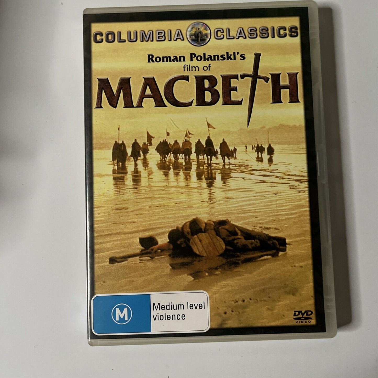 Roman Polanski's Macbeth (DVD, 1971) Jon Finch, Francesca Annis, Region 4