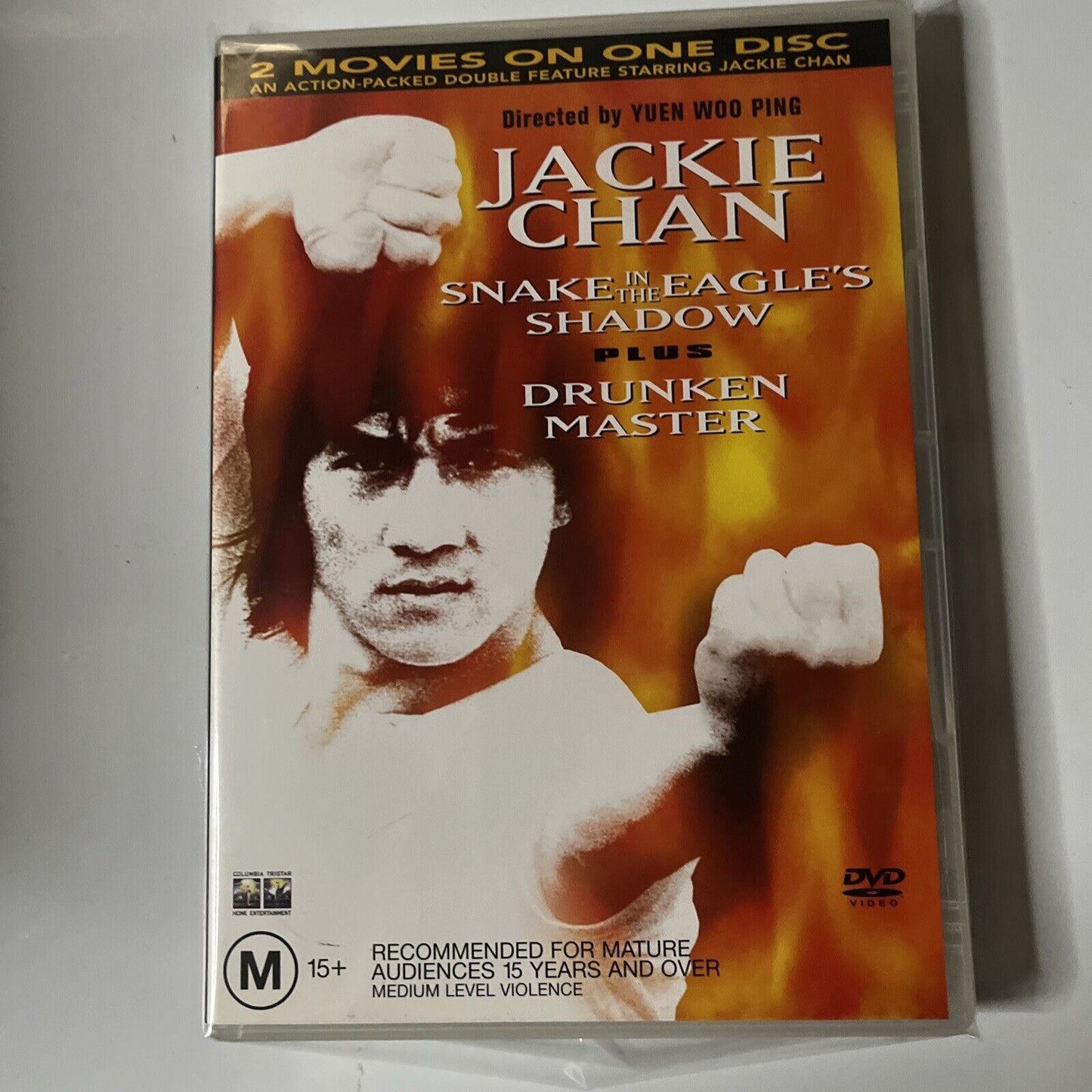 Jackie Chan: Snake In The Eagles Shadow / Drunken Master (DVD, 1978) NEW Region4