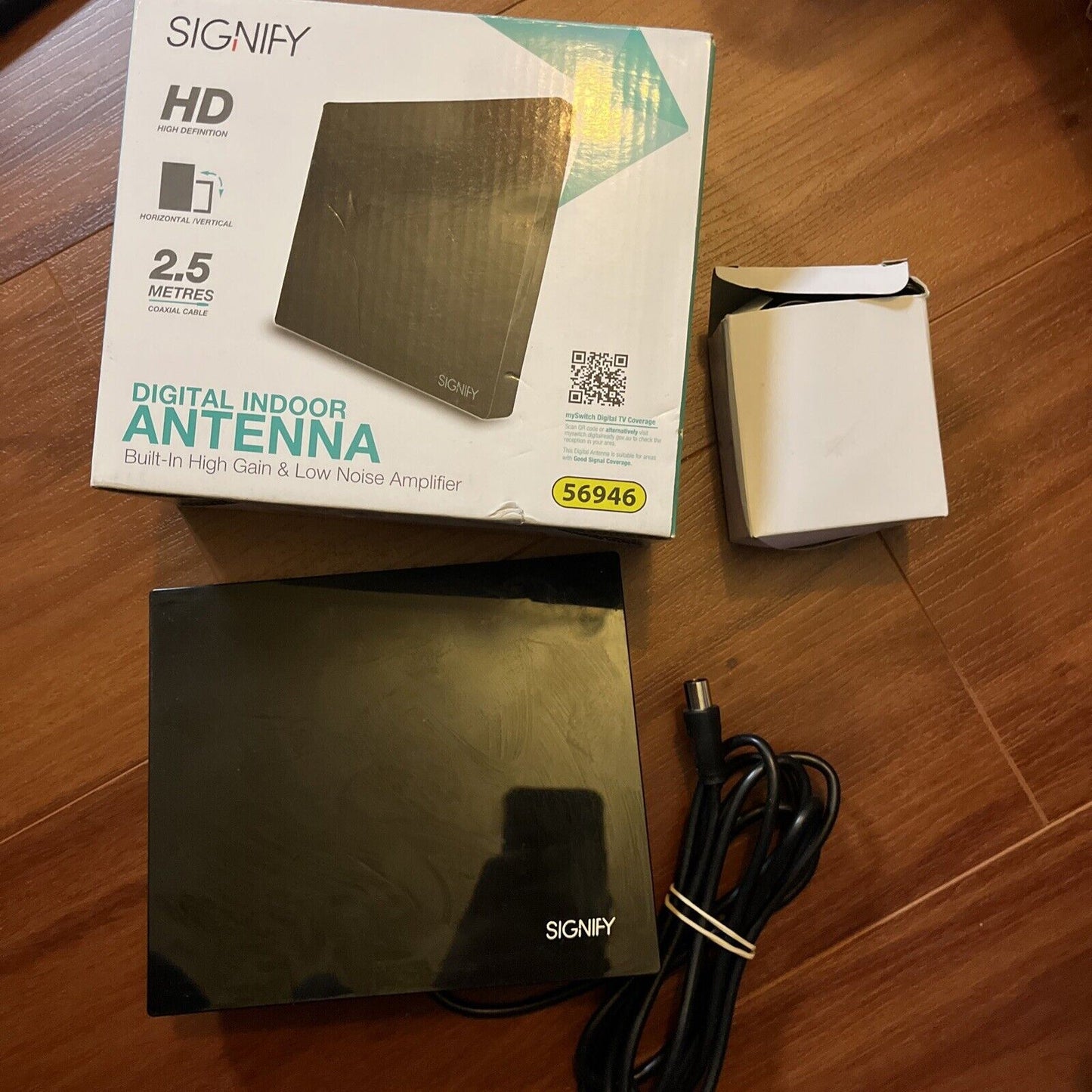 Signify Digital Indoor Antenna Built-in High Gain & Low Noise Amplifier