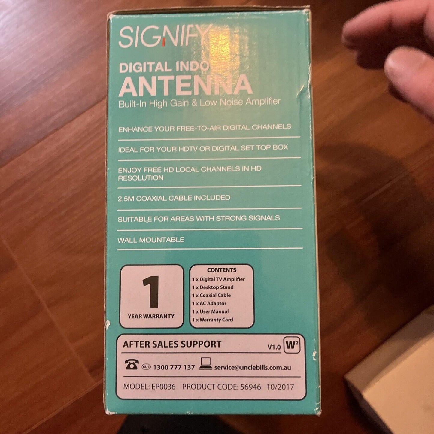 Signify Digital Indoor Antenna Built-in High Gain & Low Noise Amplifier