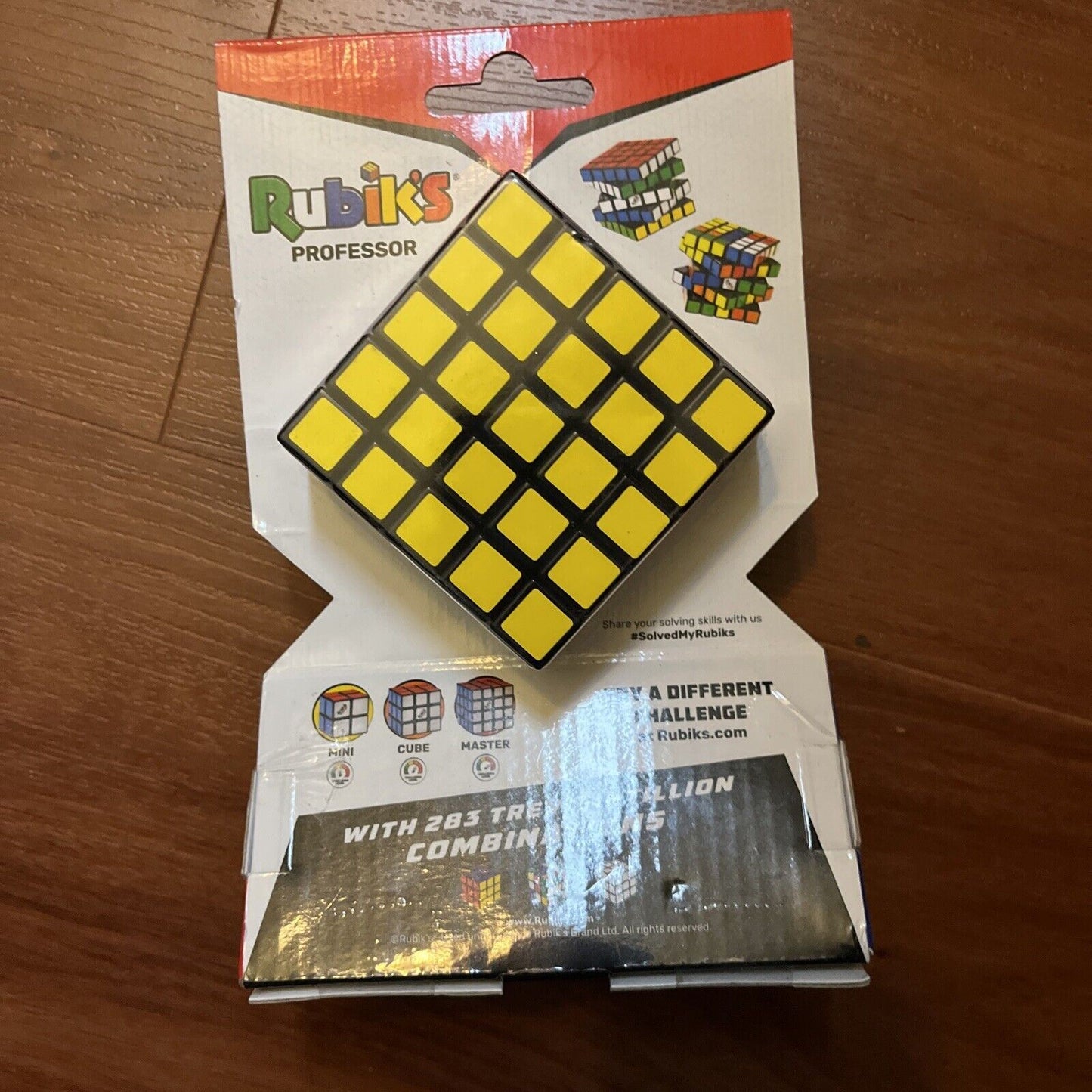 *New Sealed* Rubik's Cube 5x5 - Rubik's Professor Cube – Retro Unit