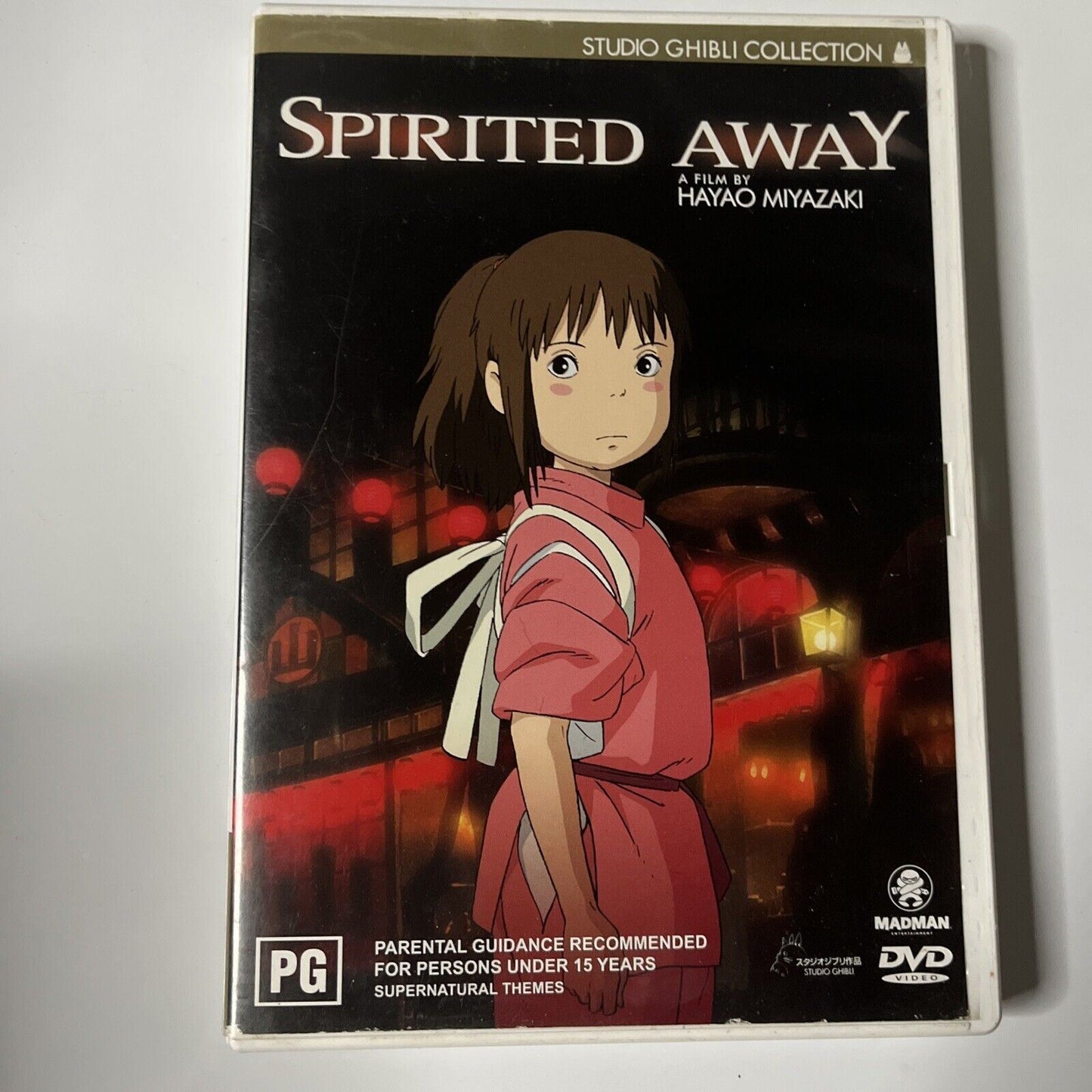 Spirited Away (DVD, 2002, 2-Disc) Hayao Miyazaki Region 4