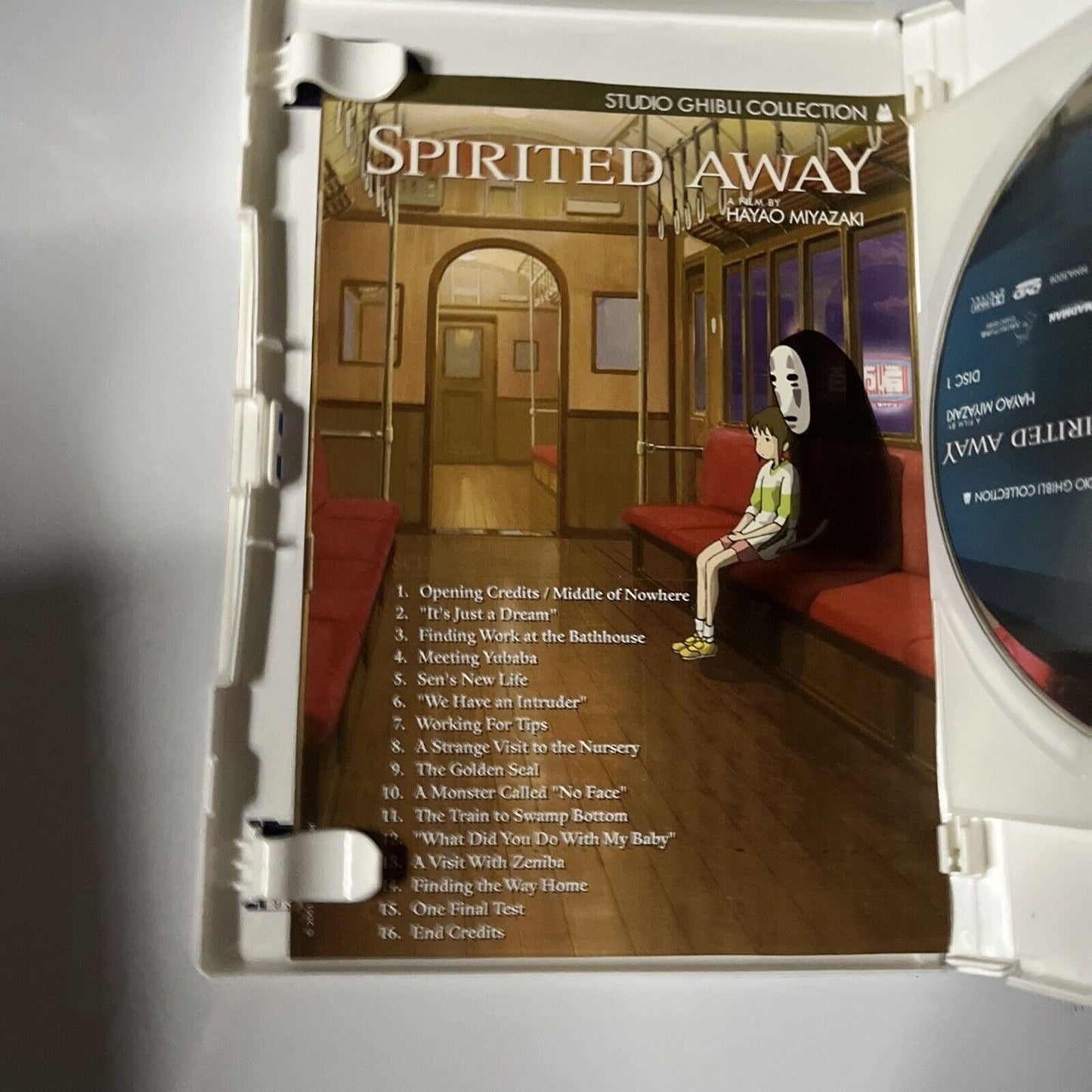 Spirited Away (DVD, 2002, 2-Disc) Hayao Miyazaki Region 4