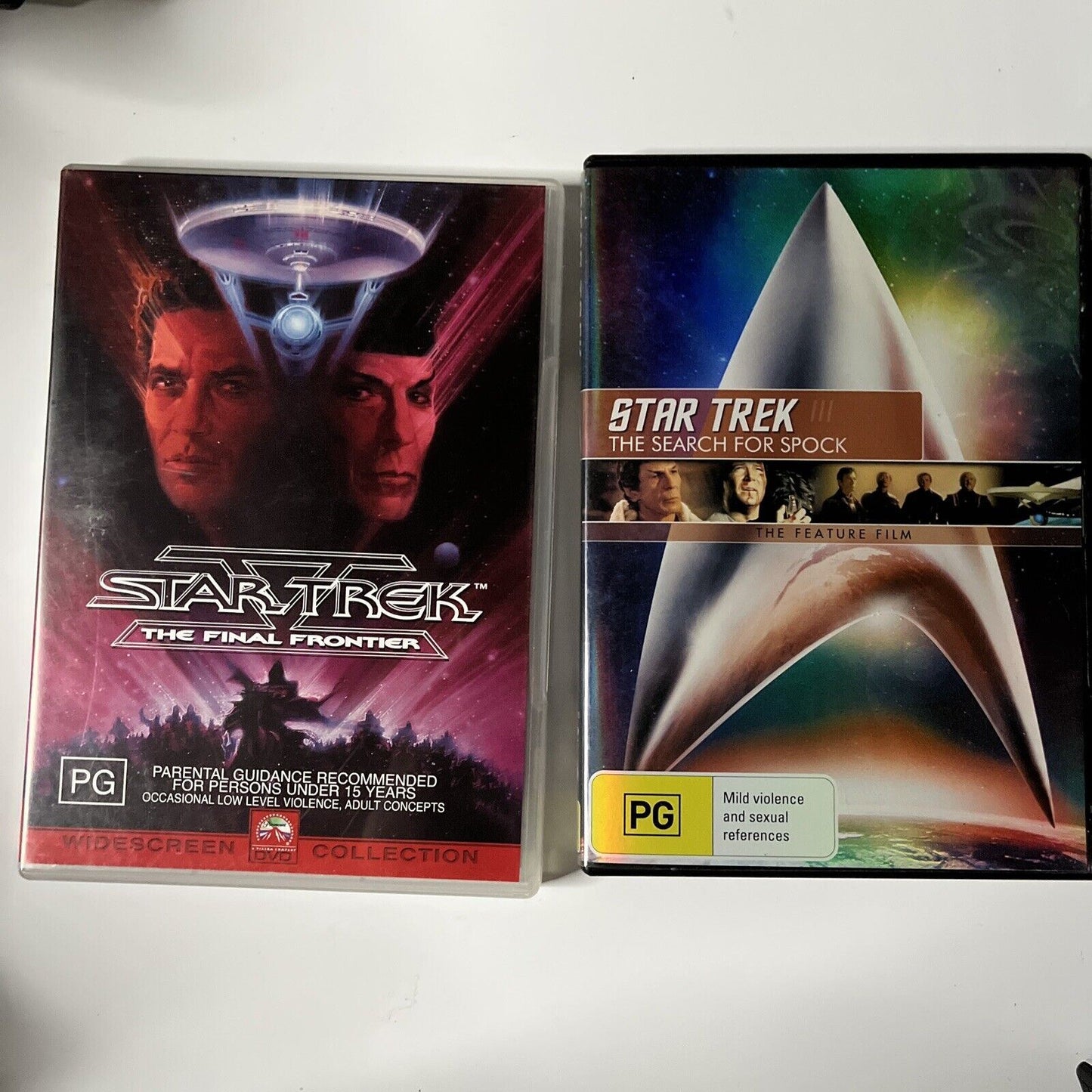 Star Trek: The Search For Spock / Star Trek The Final Frontier (DVD) Region 4