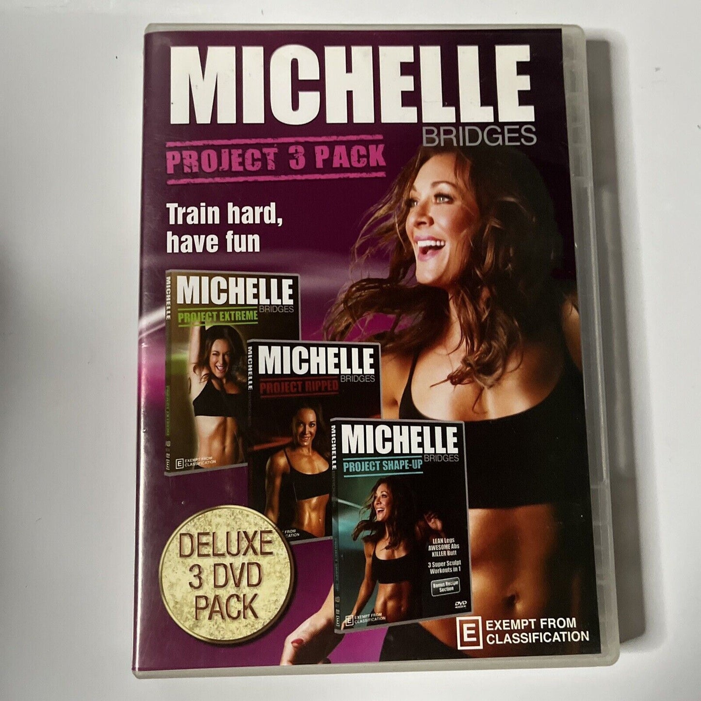 Michelle Bridges Project 3 Pack (DVD, 2014, 3-Disc) All Regions