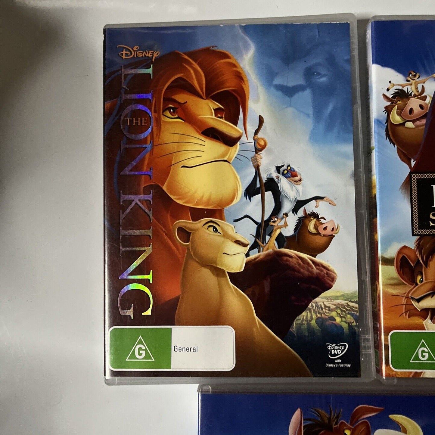 The Lion King / The Lion King 2 Hakuna Matata / The Lion King 3 DVD Region 4