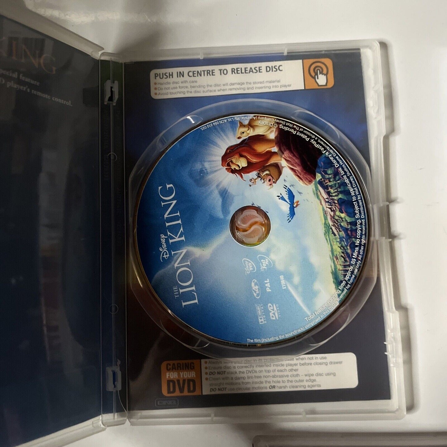 The Lion King / The Lion King 2 Hakuna Matata / The Lion King 3 DVD Region 4