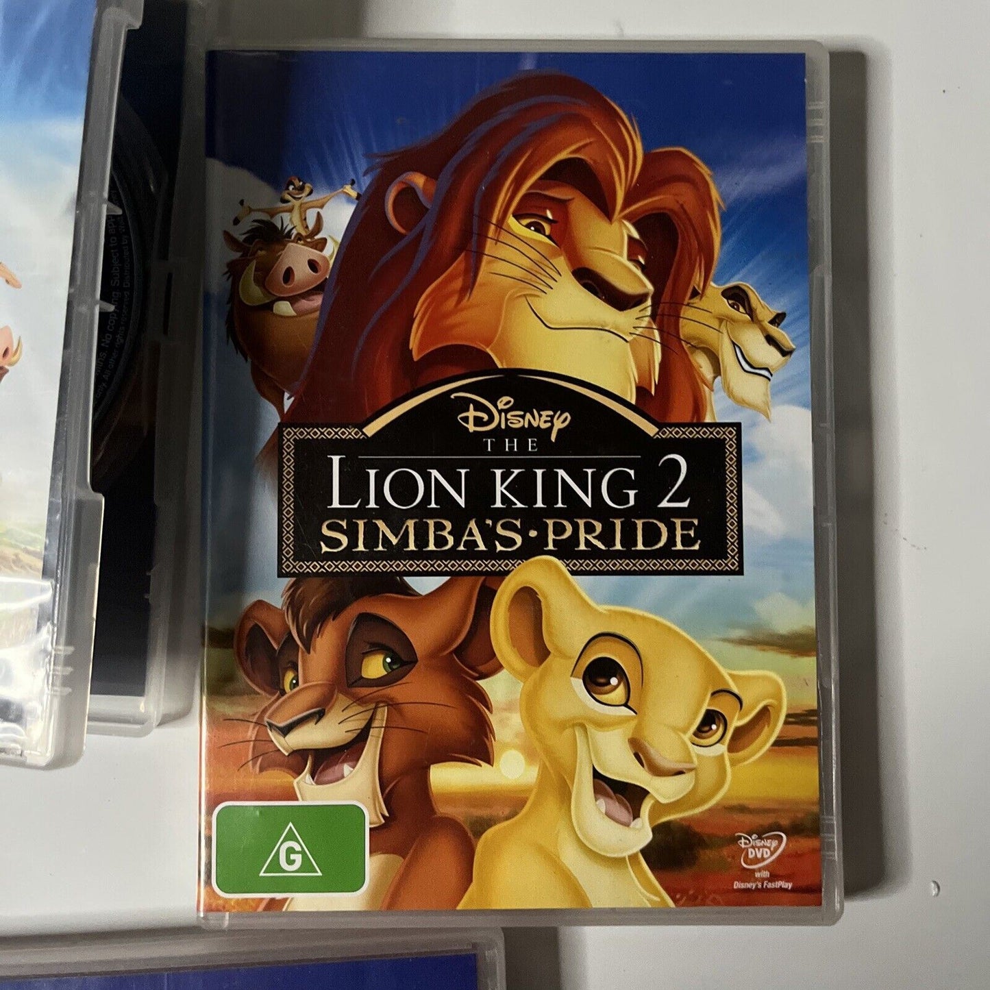 The Lion King / The Lion King 2 Hakuna Matata / The Lion King 3 DVD Region 4