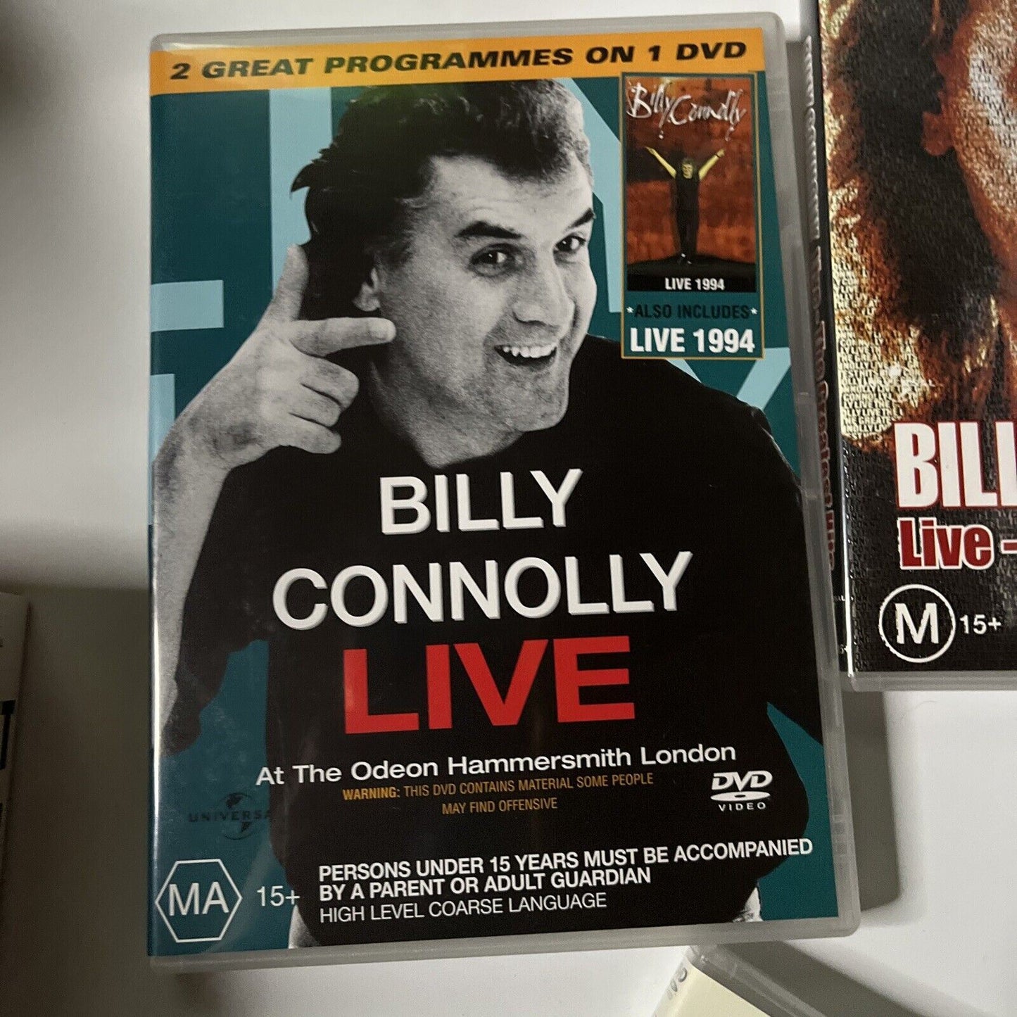 Billy Connolly Collection (DVD, 1994) Region 4