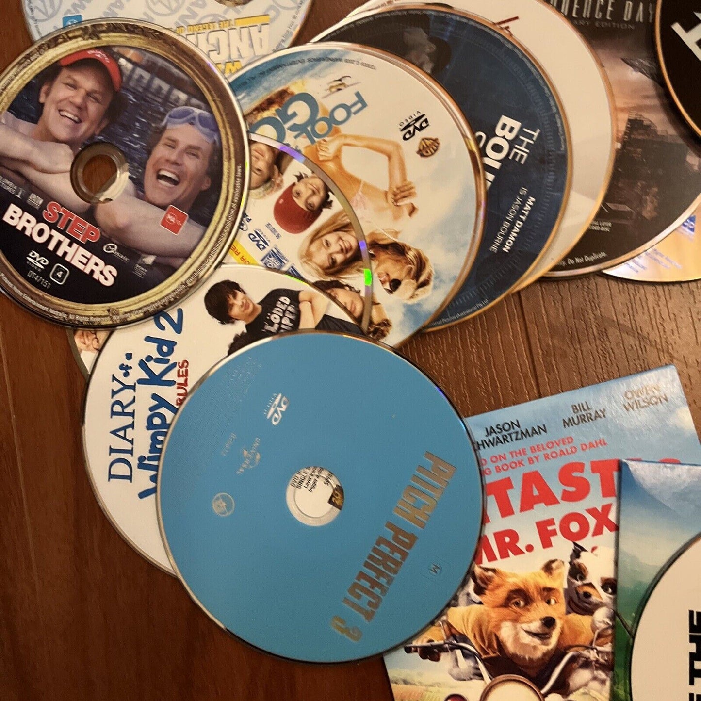 100x Approx DVDs Genuine Bulk Lot Loose with No Case/Covers Region 4