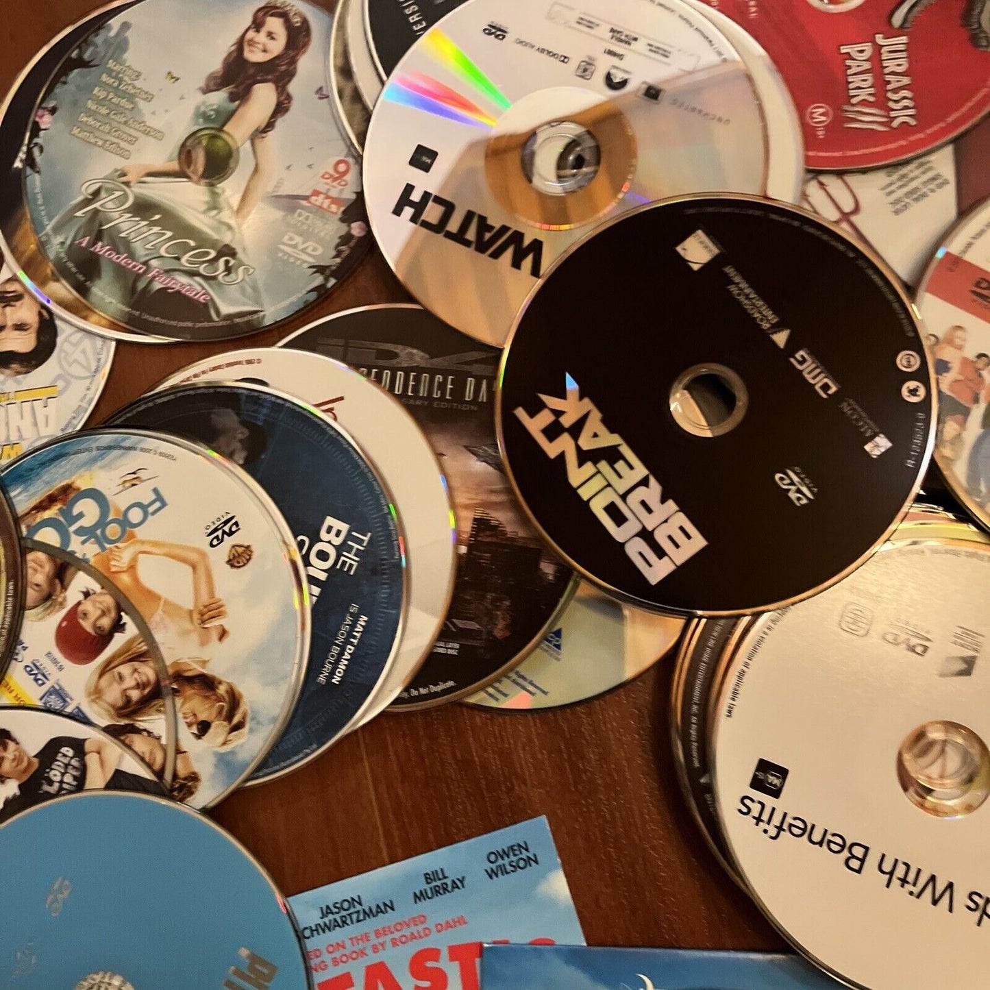 100x Approx DVDs Genuine Bulk Lot Loose with No Case/Covers Region 4