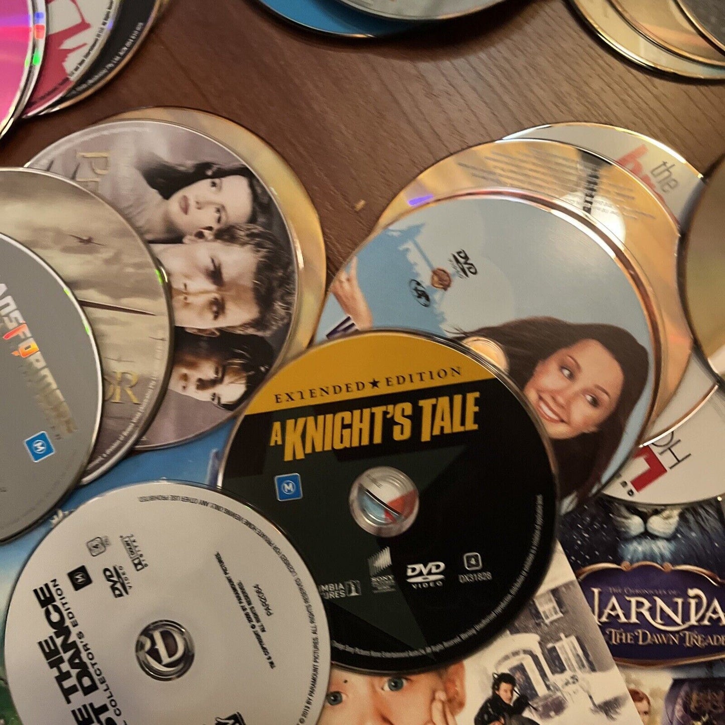 100x Approx DVDs Genuine Bulk Lot Loose with No Case/Covers Region 4