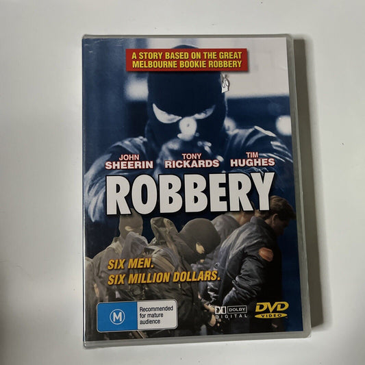 *New Sealed* Robbery (DVD, 1986) John Sheerin, Tony Rickards NEW All Regions