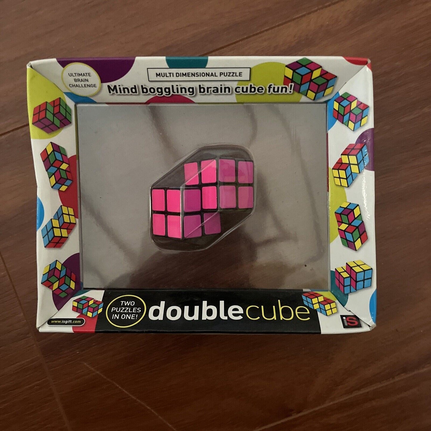 Double Cube - Two Puzzles in One! Multidimensional Puzzle