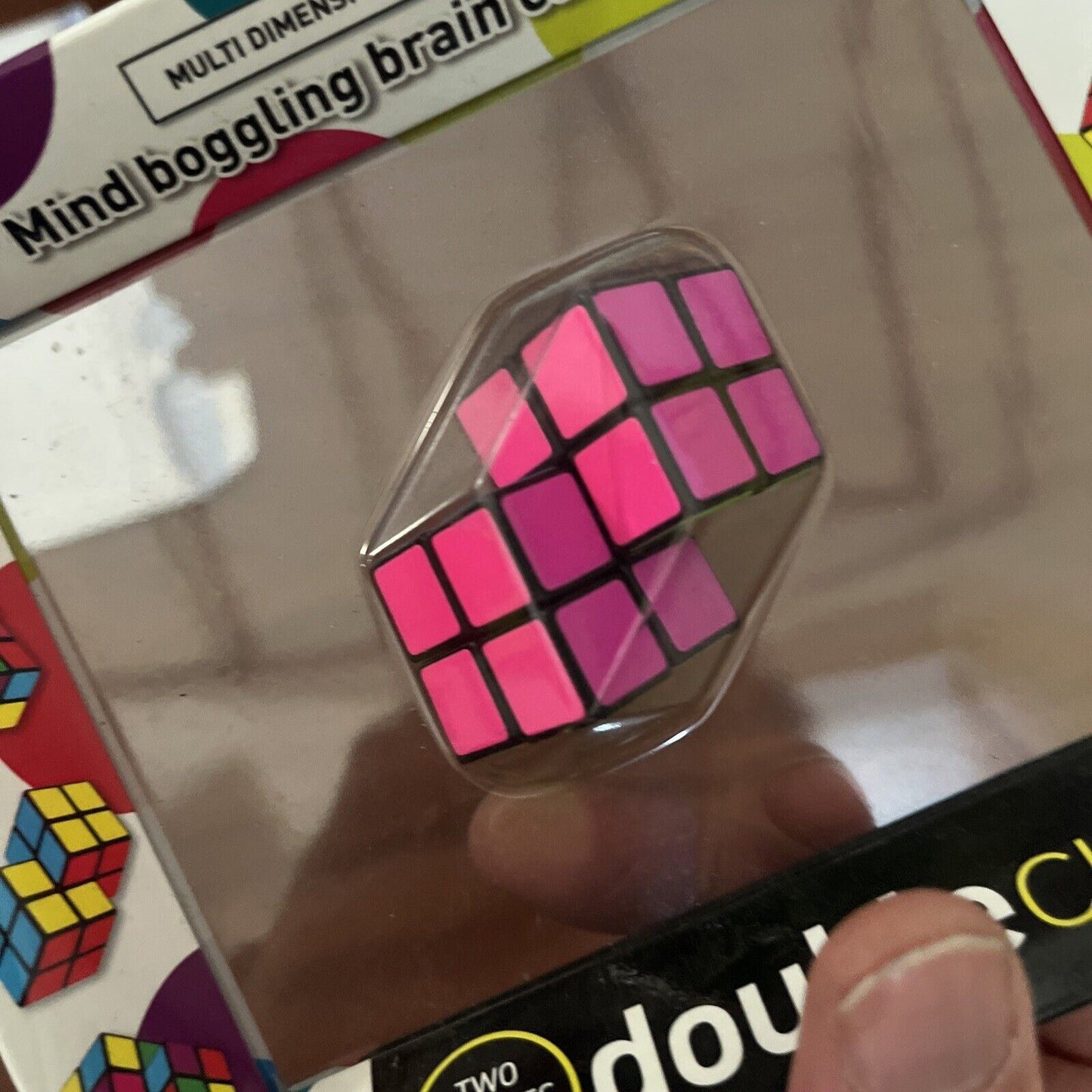 Double Cube - Two Puzzles in One! Multidimensional Puzzle