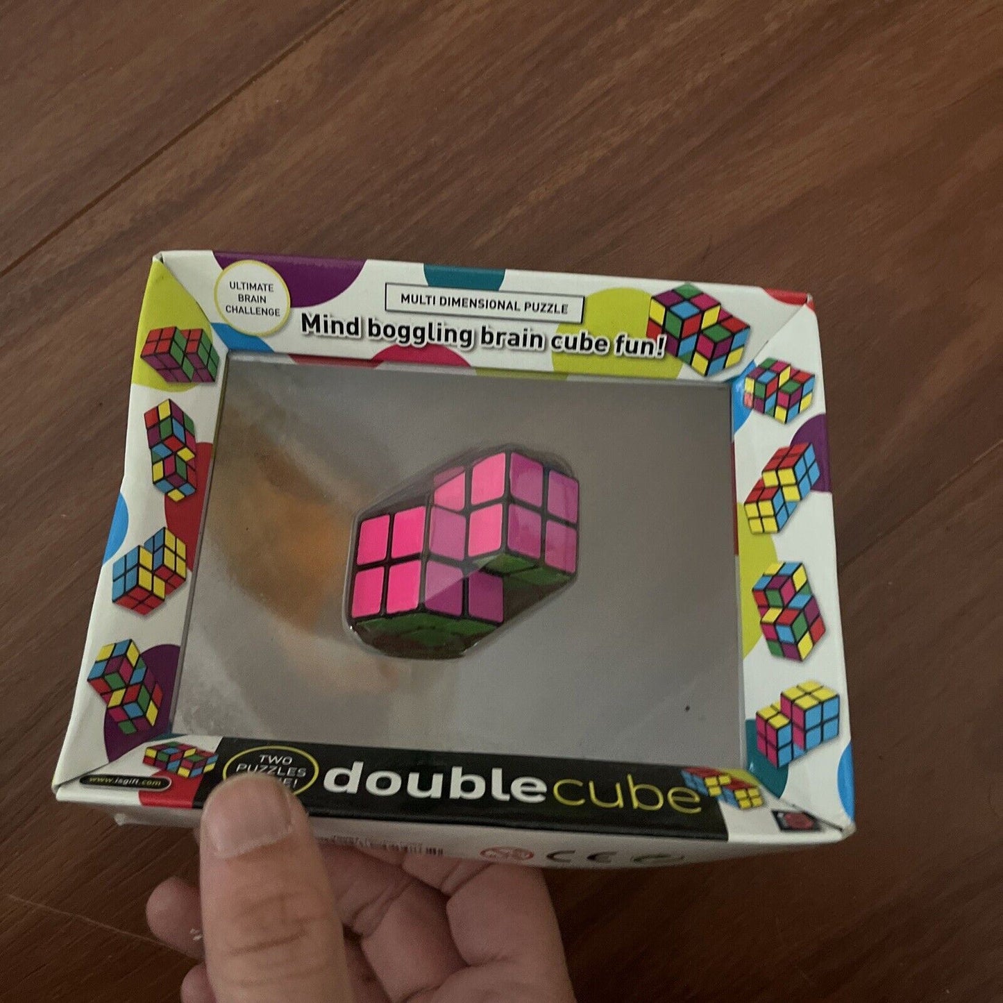 Double Cube - Two Puzzles in One! Multidimensional Puzzle