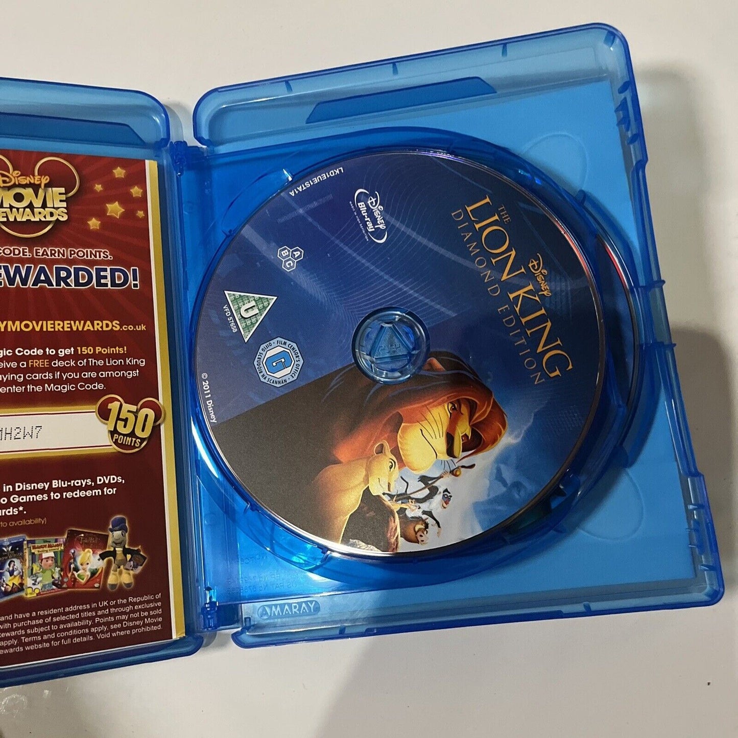 The Lion King - Diamond Edition (Blu-ray + DVD, 1994)