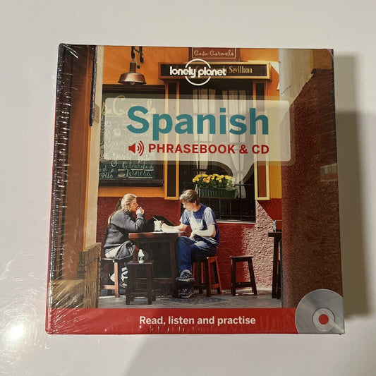 *New Sealed* Lonely Planet Spanish Phrasebook and Audio CD by Lonely Planet