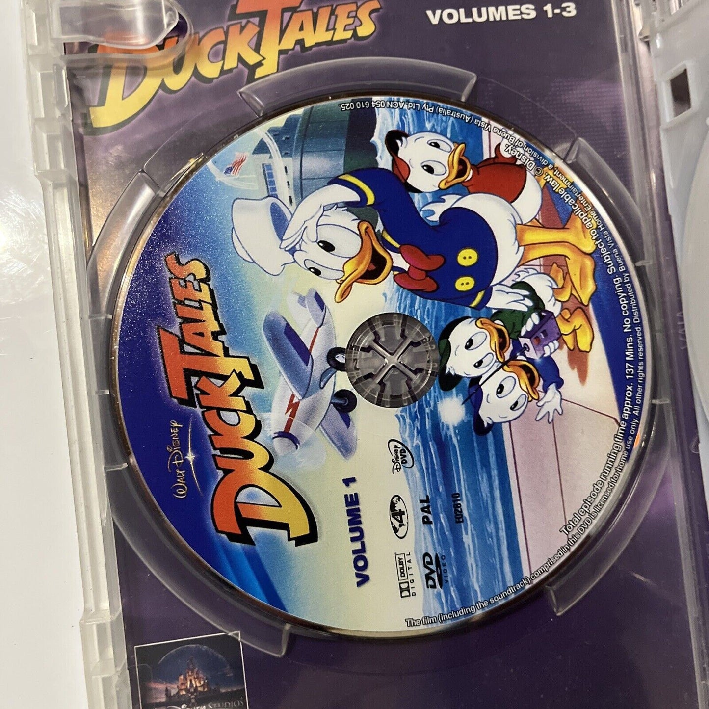 Ducktales : Vol 1-3 (DVD, 2011, 3-Disc) Region 4