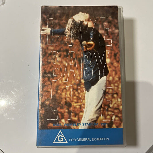 INXS - Live Baby Live (Wembley Stadium, 1991) (VHS, 1991) PAL