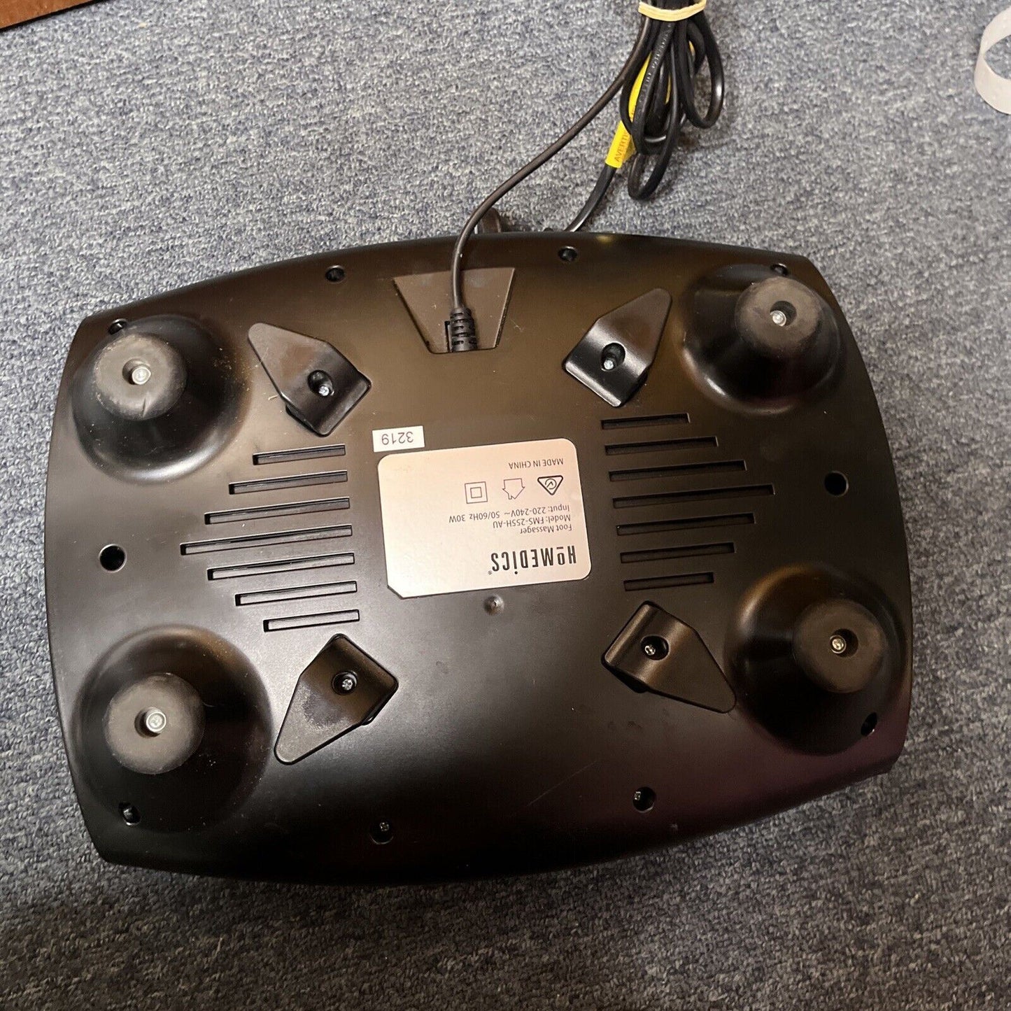 HoMedics FMS-255H-AU Shiatsu Elite Foot Massager with Heat - Black