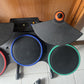 Guitar Hero Wireless Drum Kit & Microphone for Xbox 360 *No Pedals 1 Knob Stick*