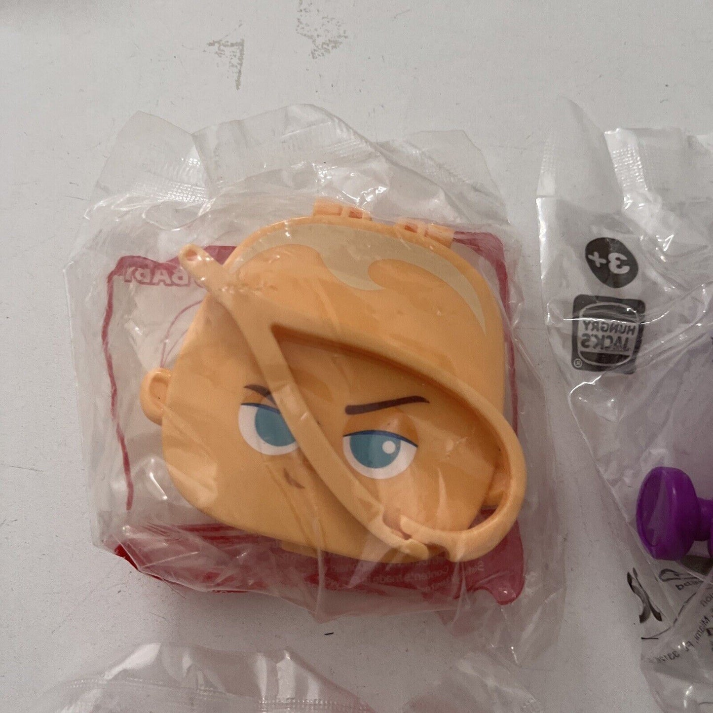 5x DreamWorks McDonald's Hungry Jack's Toy: Trolls, Toothless Poppy, Boss Baby