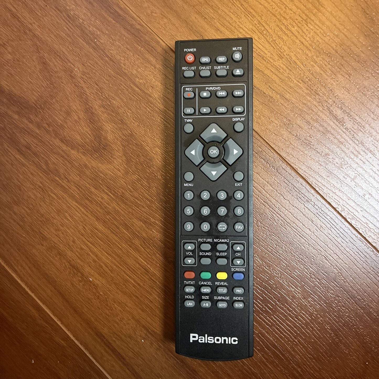 Genuine Palsonic Remote Control for PVR/DVD