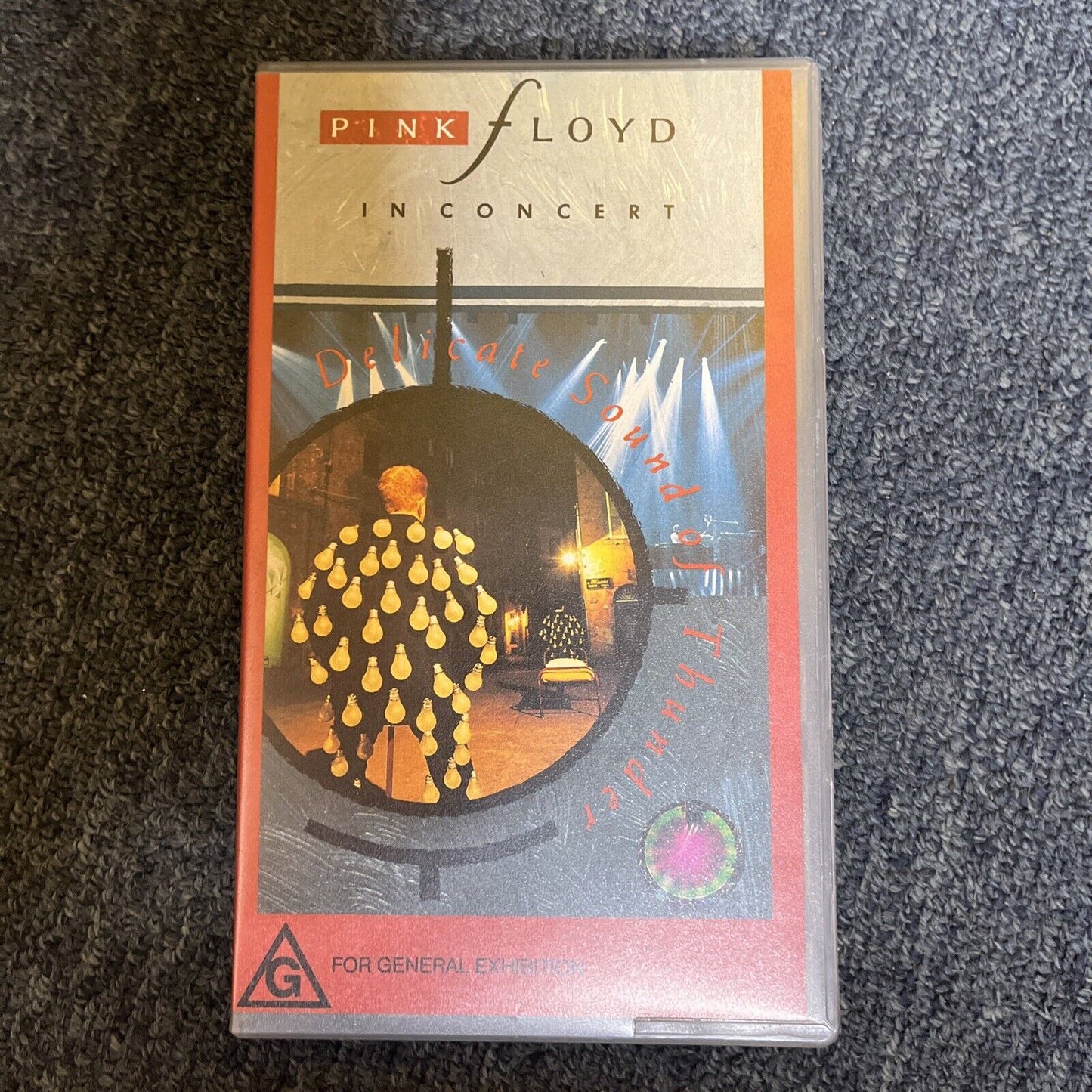 Pink Floyd in Concert - Delicate Sound of Thunder (VHS, 1989) PAL