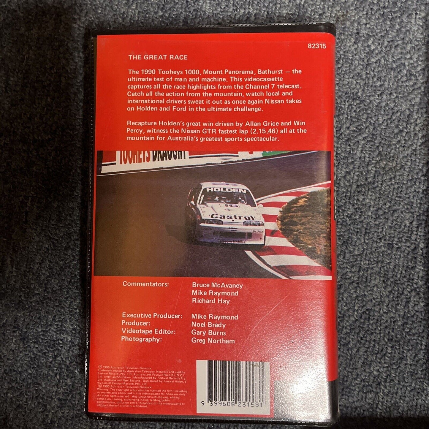 Tooheys 1000 Bathurst 1990 1991 1992 (VHS) PAL