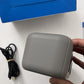 Laser Portable LED Bluetooth TWS FM AUX USB Speaker Grey