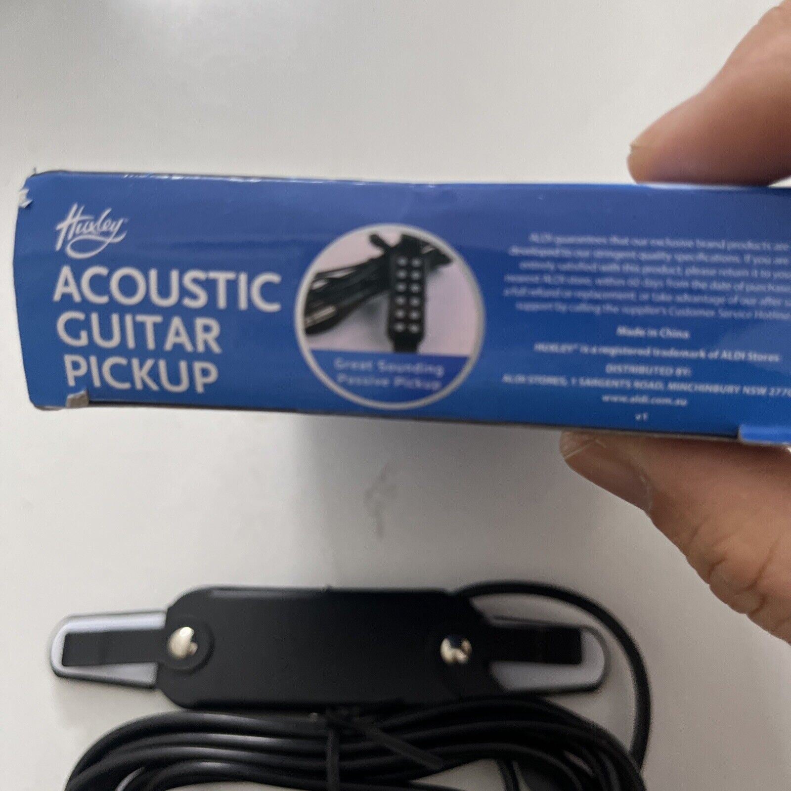 Huxley Acoustic Guitar Pickup *Never Used* Retro Unit