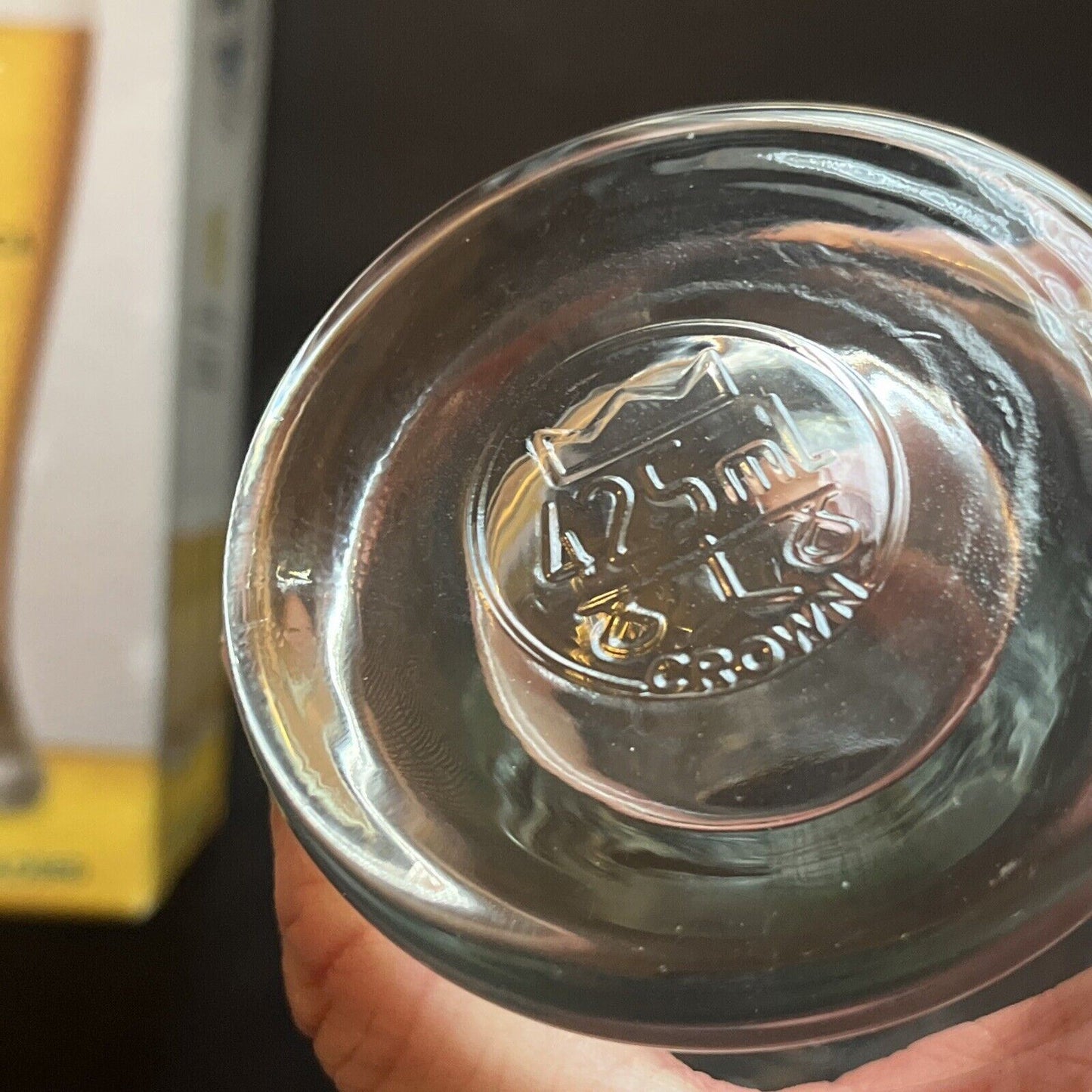 Australia Socceroos Limited Edition Hahn Super Dry Beer Glass 425ml Crown