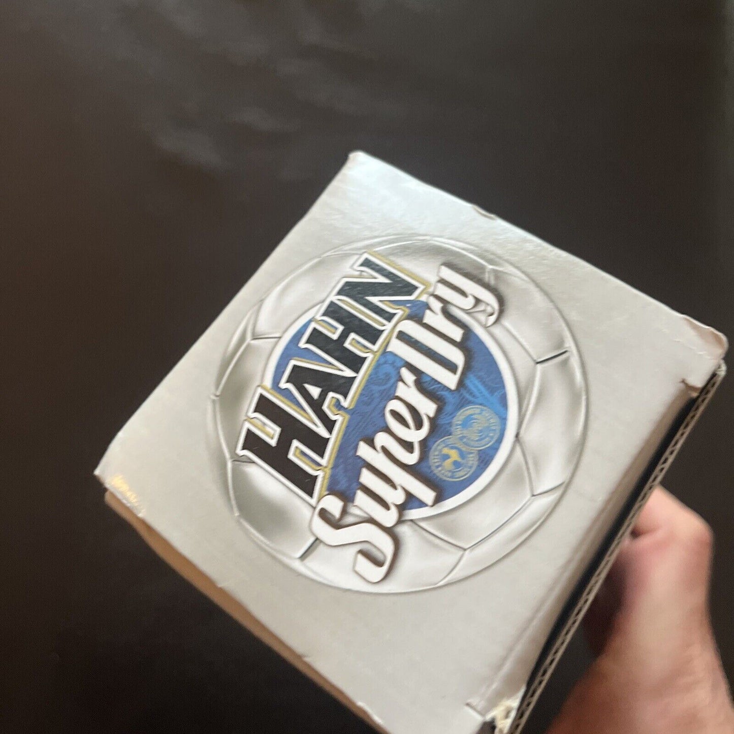 Australia Socceroos Limited Edition Hahn Super Dry Beer Glass 425ml Crown