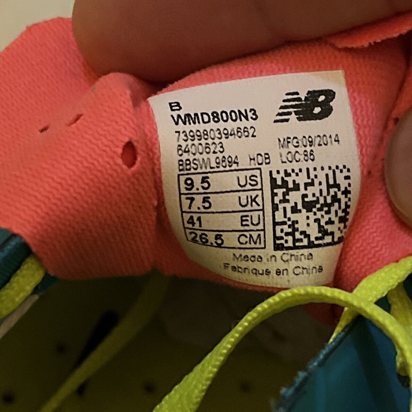 New Balance MD 800v3 - Womens Middle Distance Track Spikes USA 9.5 UK 7.5 EUR 41