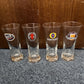 Foster's, Light ice, Red Back Original, Carlton Draught Drinking Glasses 285ml