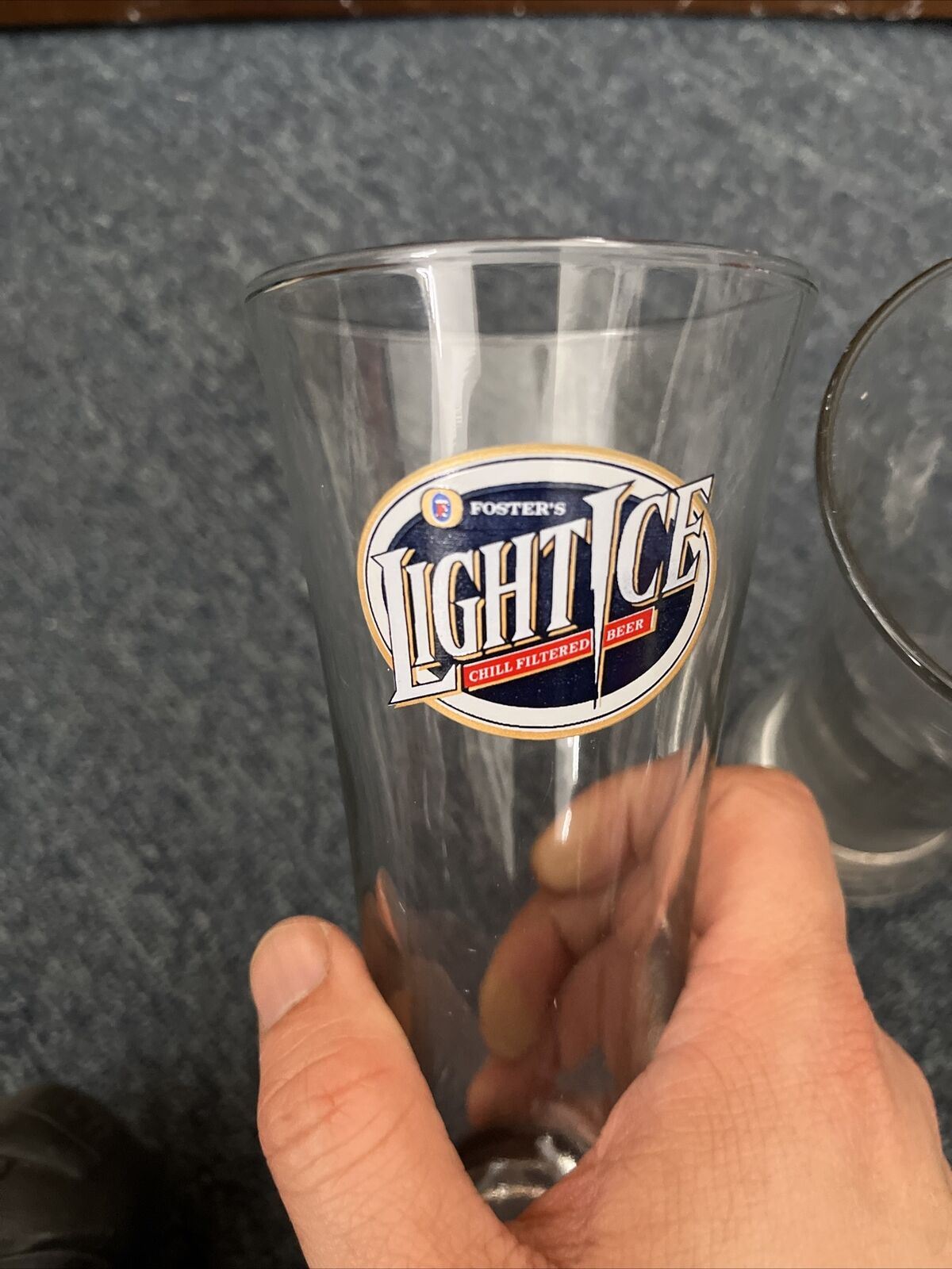 Foster's, Light ice, Red Back Original, Carlton Draught Drinking Glasses 285ml