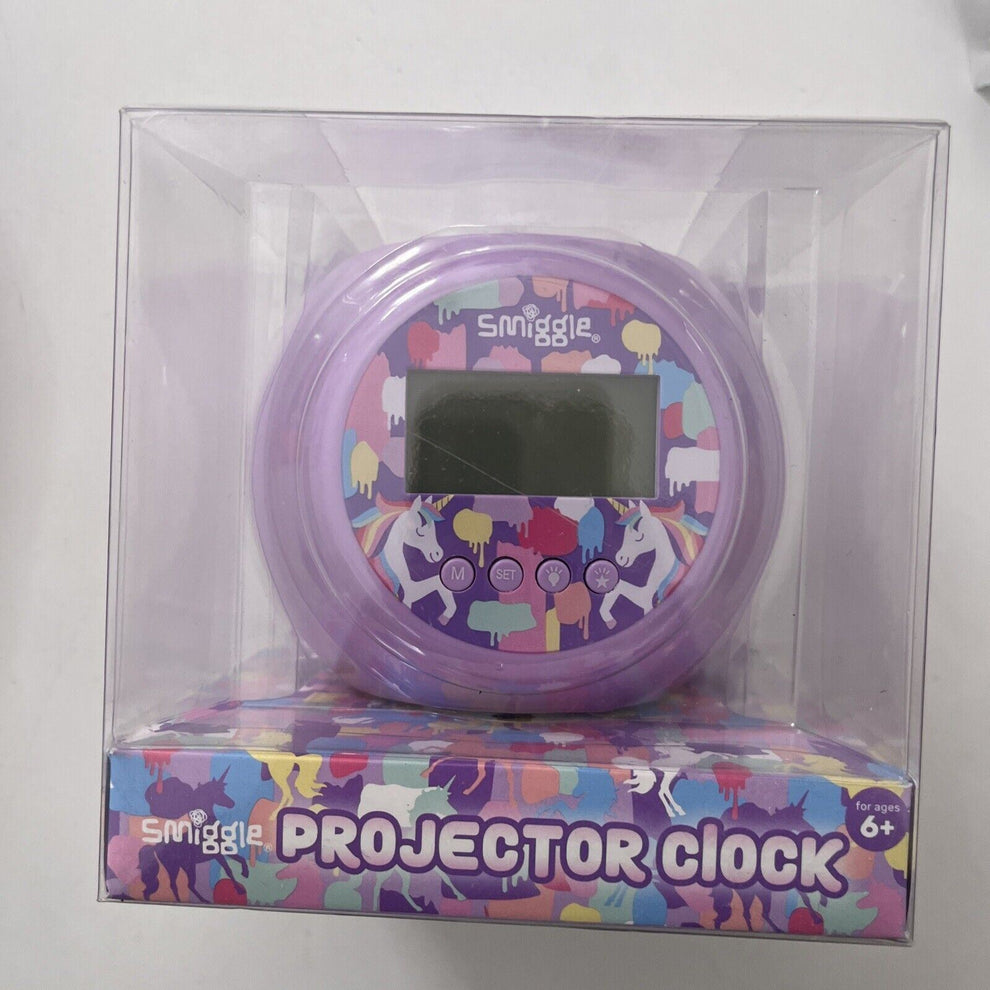 Smiggle Projector Clock Retro Unit