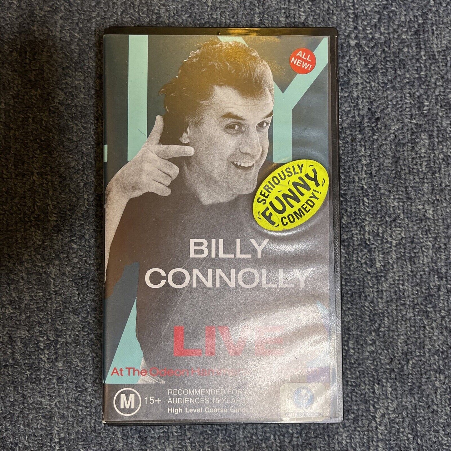 Billy Connolly - Live At The Odeon Hammersmith London (VHS, 1991) PAL