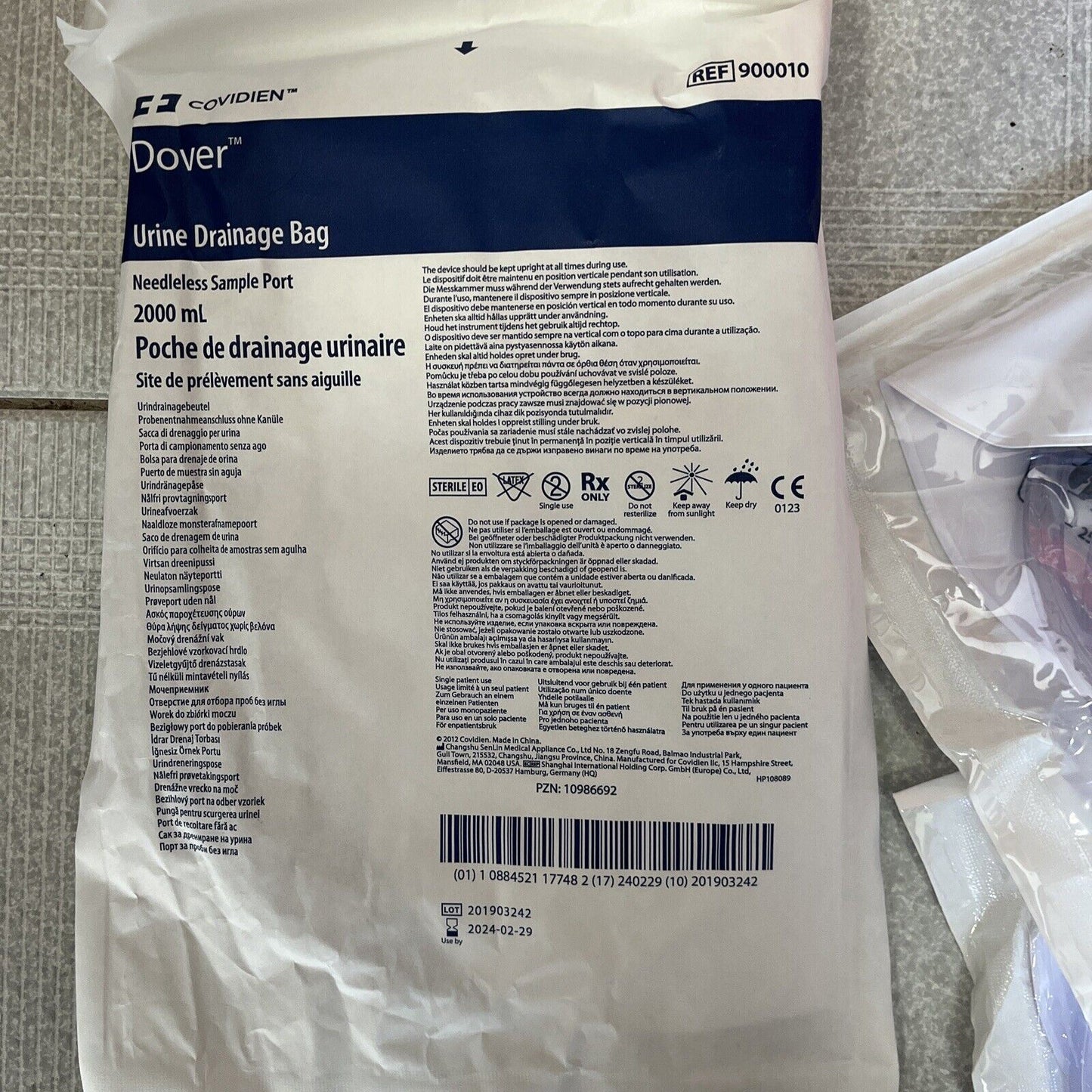 11x Urinary Drainage Bag 2L: 3x Urimaax, 5x Simpla S4, 3x Dover