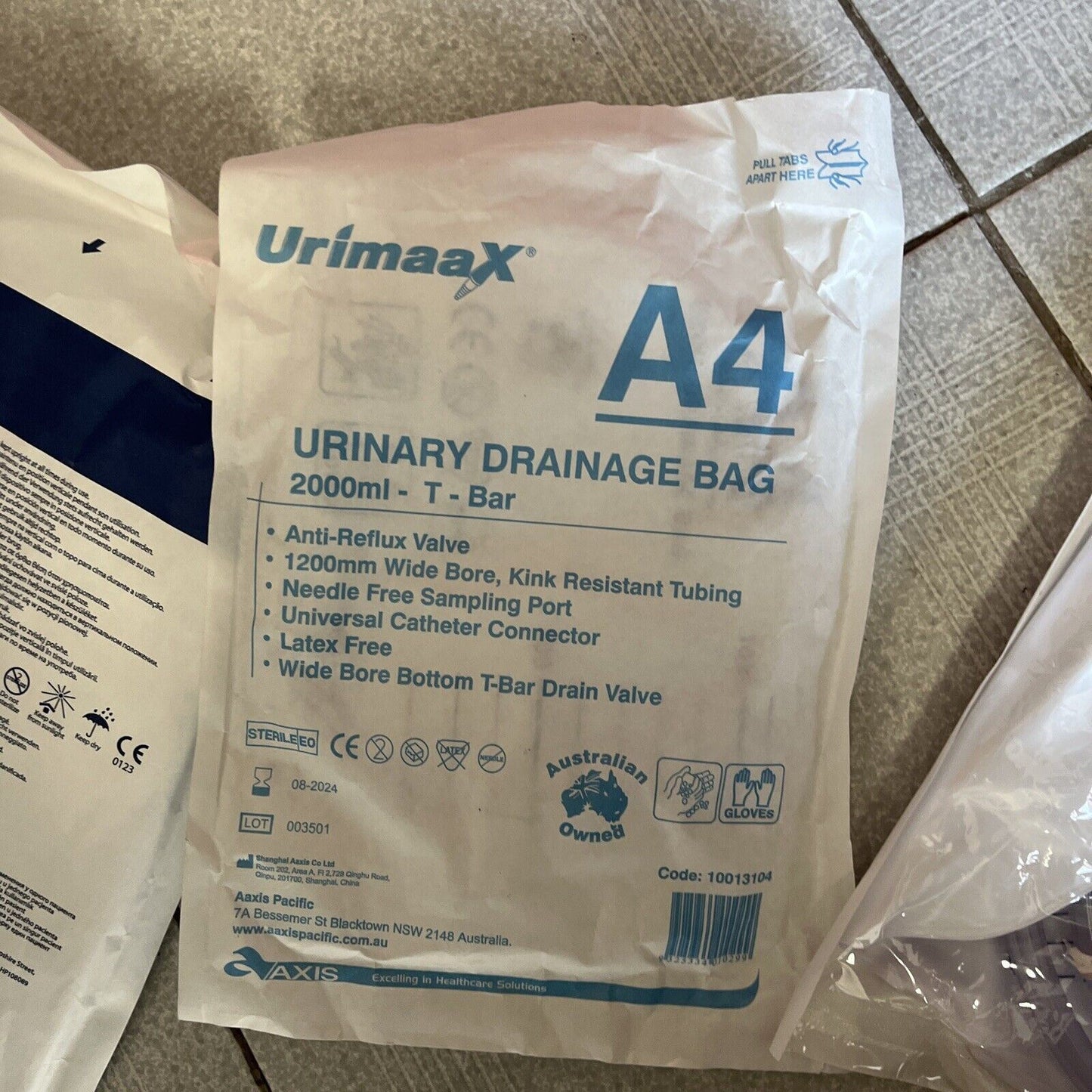 11x Urinary Drainage Bag 2L: 3x Urimaax, 5x Simpla S4, 3x Dover