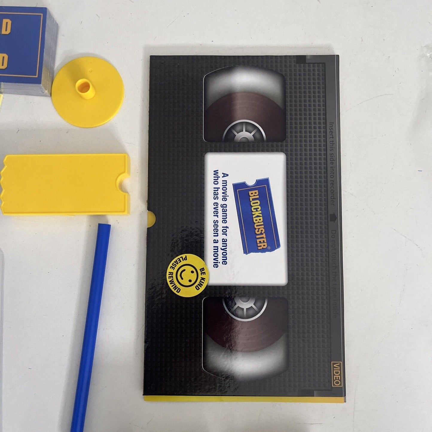 Blockbuster Party Game Card Packs Never Used. Retro VHS Case.