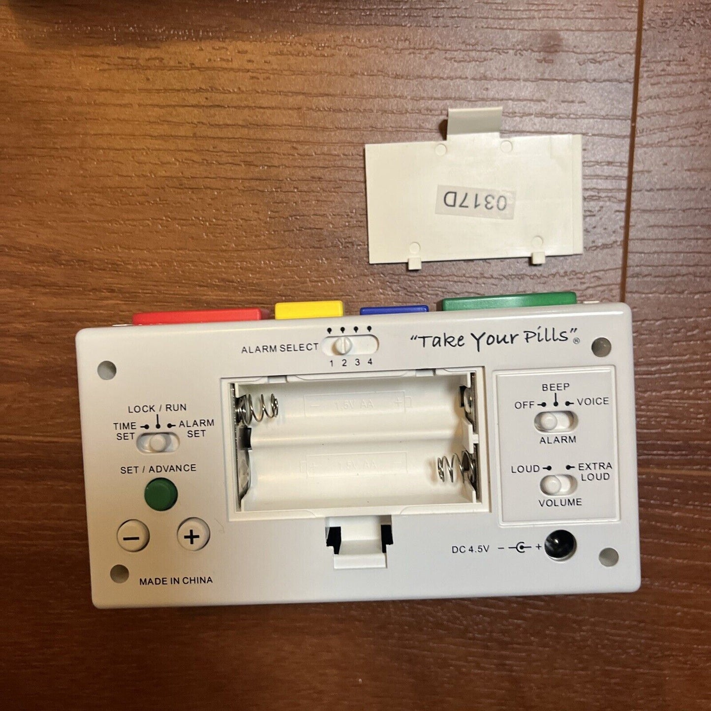 Medcenter 70210 Talking Alarm Clock And Medication Reminder