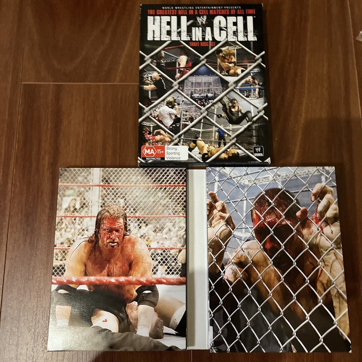 WWE: Hell in A Cell Greatest Hell in a Cell Matches (DVD, 2007, 3-Disc) Region 4