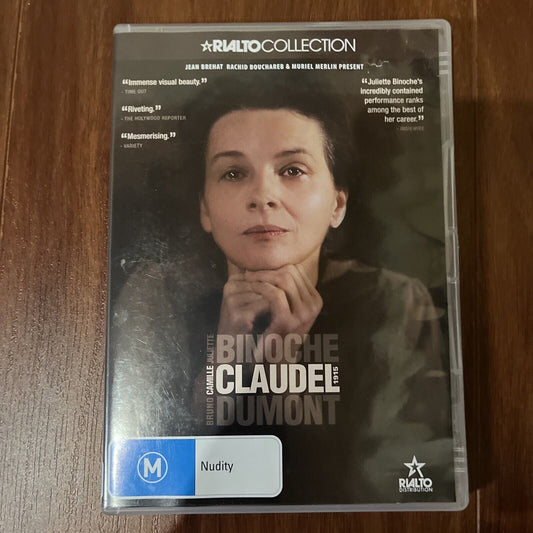 Camille Claudel 1915 (DVD, 2013) Juliette Binoche, Jean-Luc Vincent Region 4
