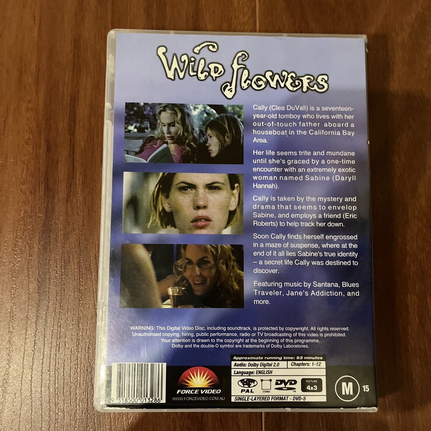 Wildflowers (DVD, 1999) Daryl Hannah, Clea DuVall, Eric Roberts, All Regions