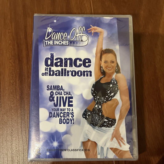 *New Sealed* Dance Off The Inches - Dance It Off Ballroom (DVD, 2008) Region 4