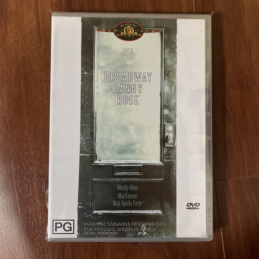 Broadway Danny Rose (DVD, 1984) Woody Allen, Mia Farrow NEW Region 4